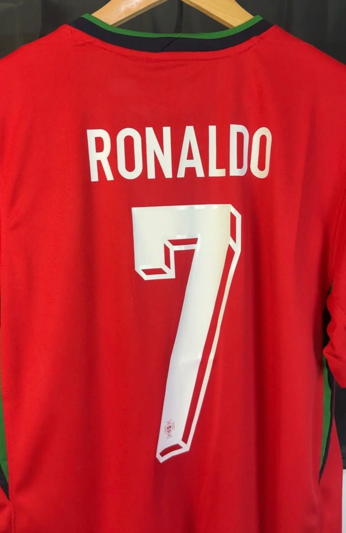 Portugal Home Ronaldo 7 Fan Version - Image 3